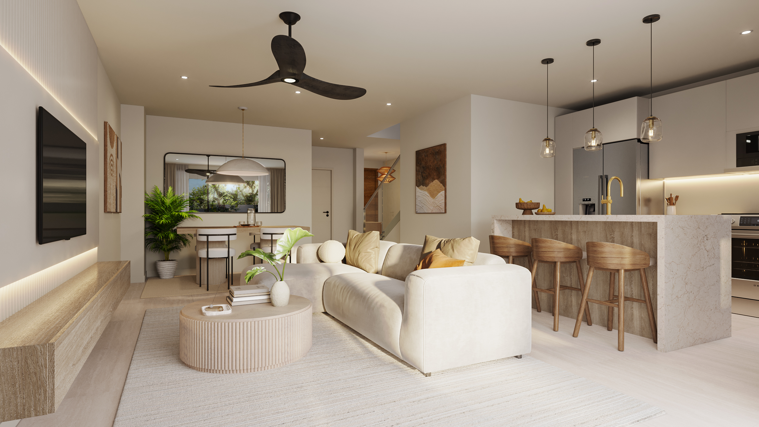 ayana lower carlton st james holetown beach walking distance reeds bay speightstown escape developments townhouse 3 bed 4 bed private pool gated community ONYX real estate
