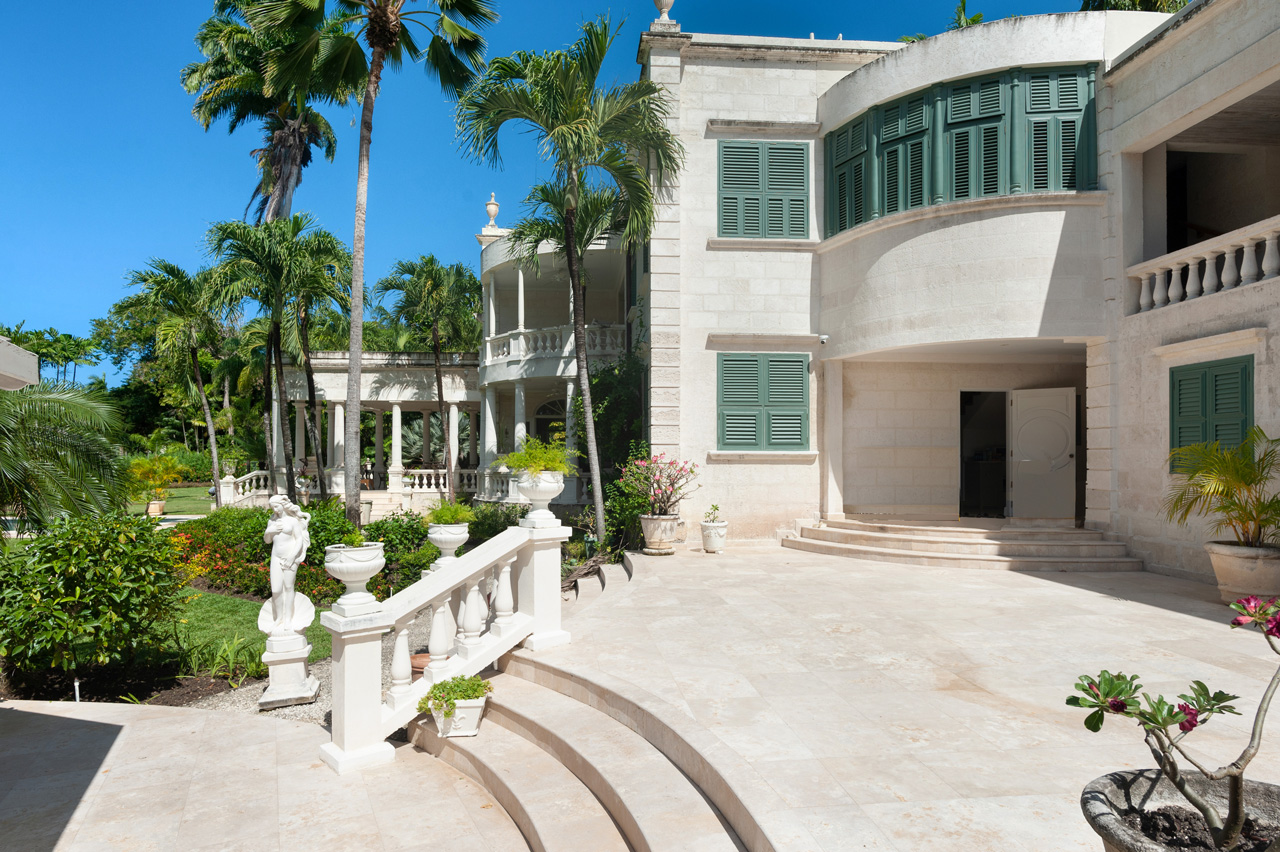 sandy lane barbados sundial plantation holetown pool beach sea neptune kitchen address prestige golf green monkey par 9 tiger woods charitable trust onyx real estate property investment luxury