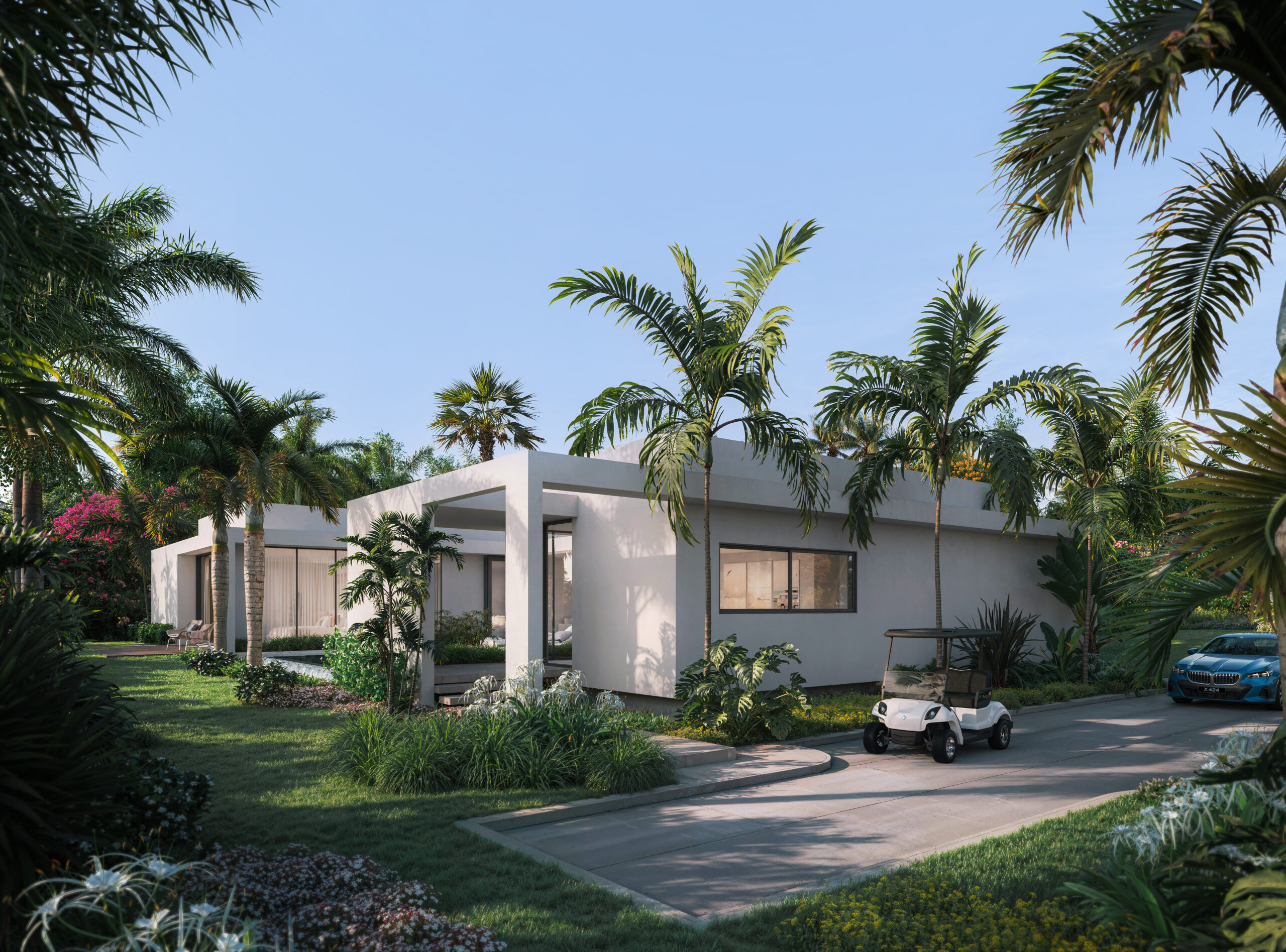 villa oasis apes hill golf community st james barbados bridgetown golf luxury ultra high net worth onyx real estate biophillic design nature waterfall investment