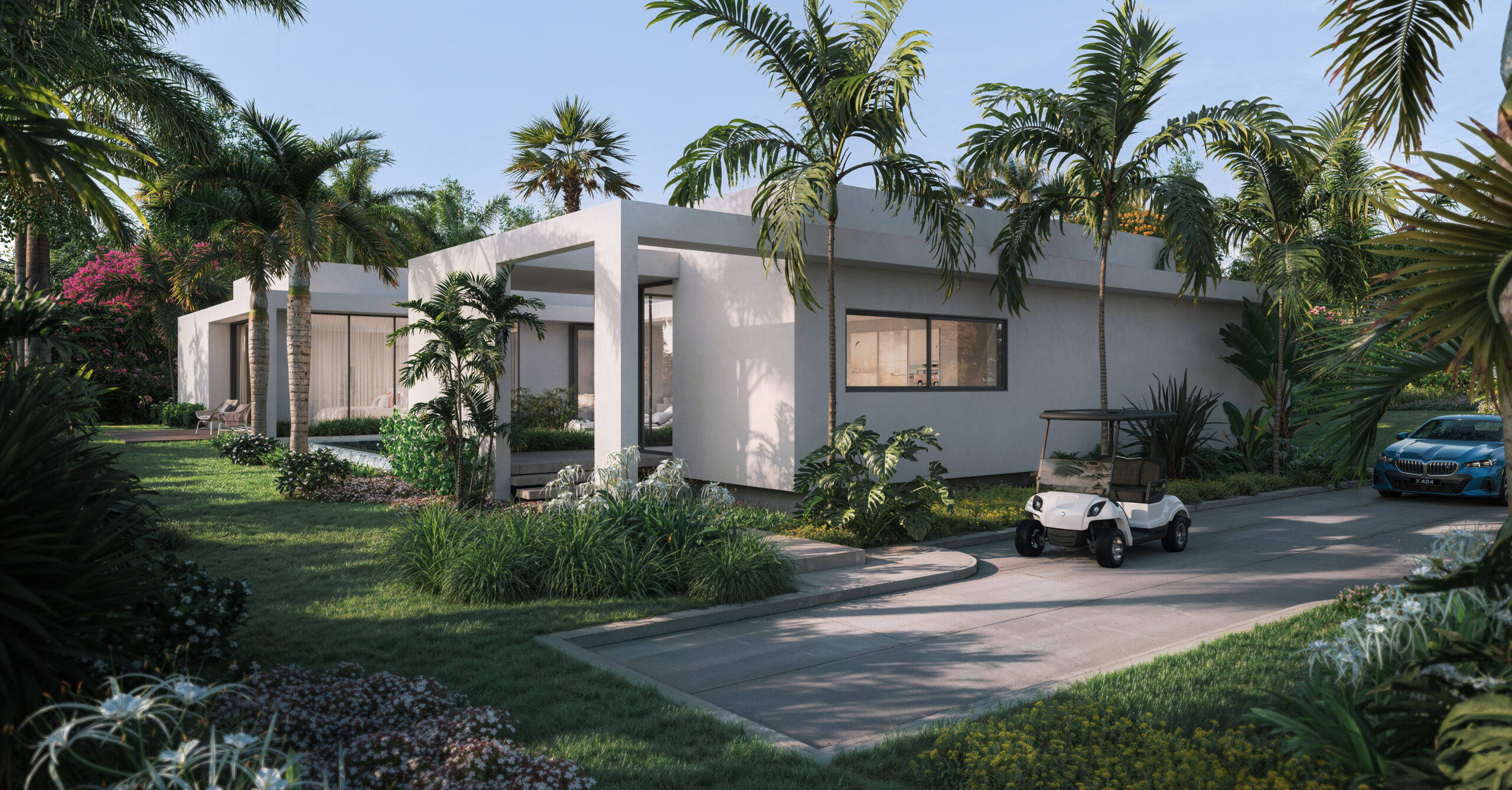villa oasis apes hill golf community st james barbados bridgetown golf luxury ultra high net worth onyx real estate biophillic design nature waterfall investment