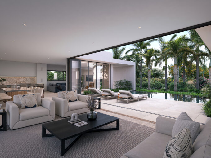 Villa Oasis at Apes Hill is part of one of the most exclusive communities in Barbados. Spanning 475 acres and perched 1,000 feet above sea level, Apes Hill offers unmatched privacy, elevation, and natural beauty. Surrounded by the Scotland District, this unique landscape blends Caribbean luxury with pristine nature. For buyers searching for luxury villas for sale in Barbados, Apes Hill presents a rare and exceptional opportunity.
