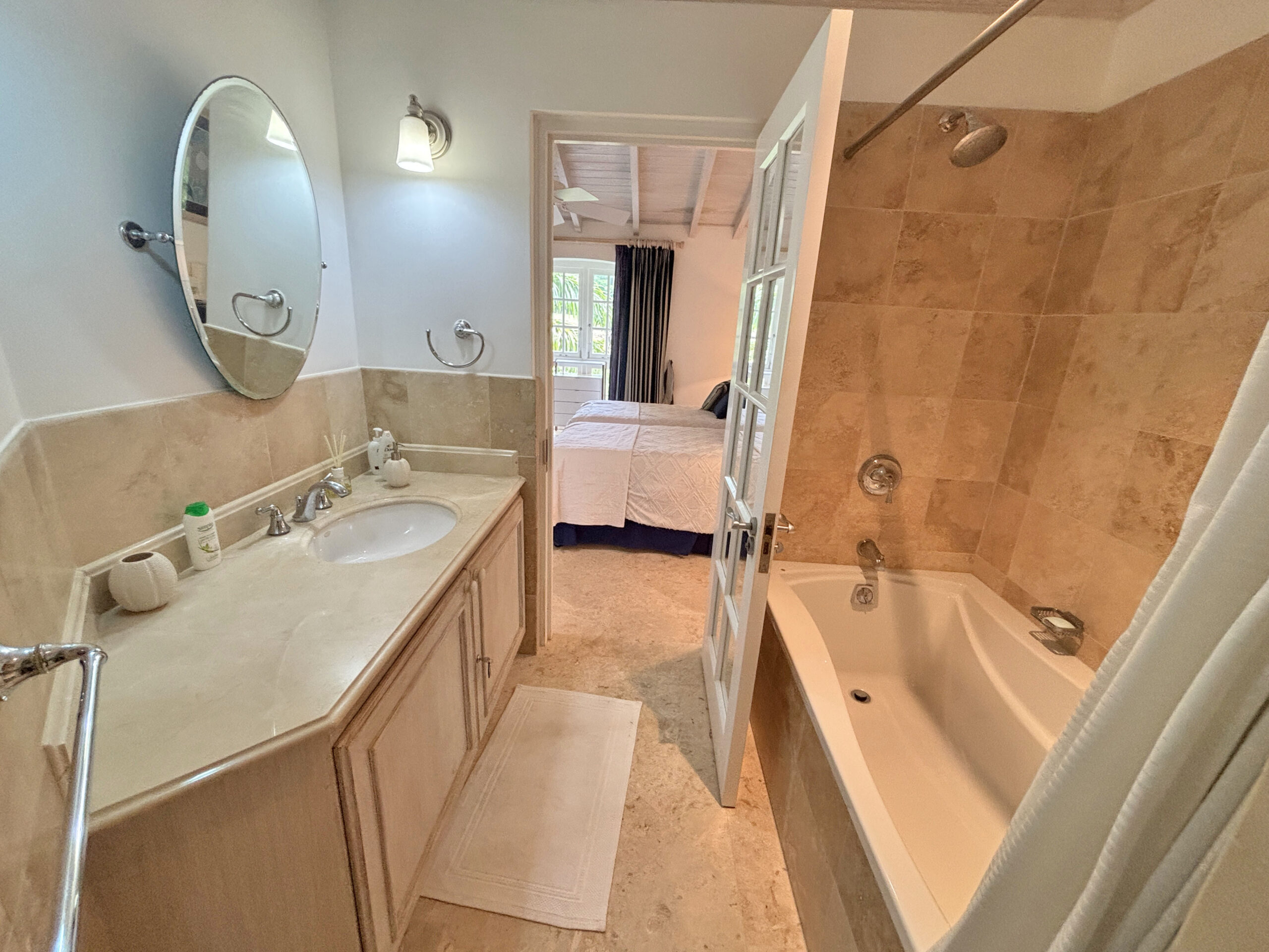 Secondary en-suite bathroom at Sago, Royal Westmoreland, St James