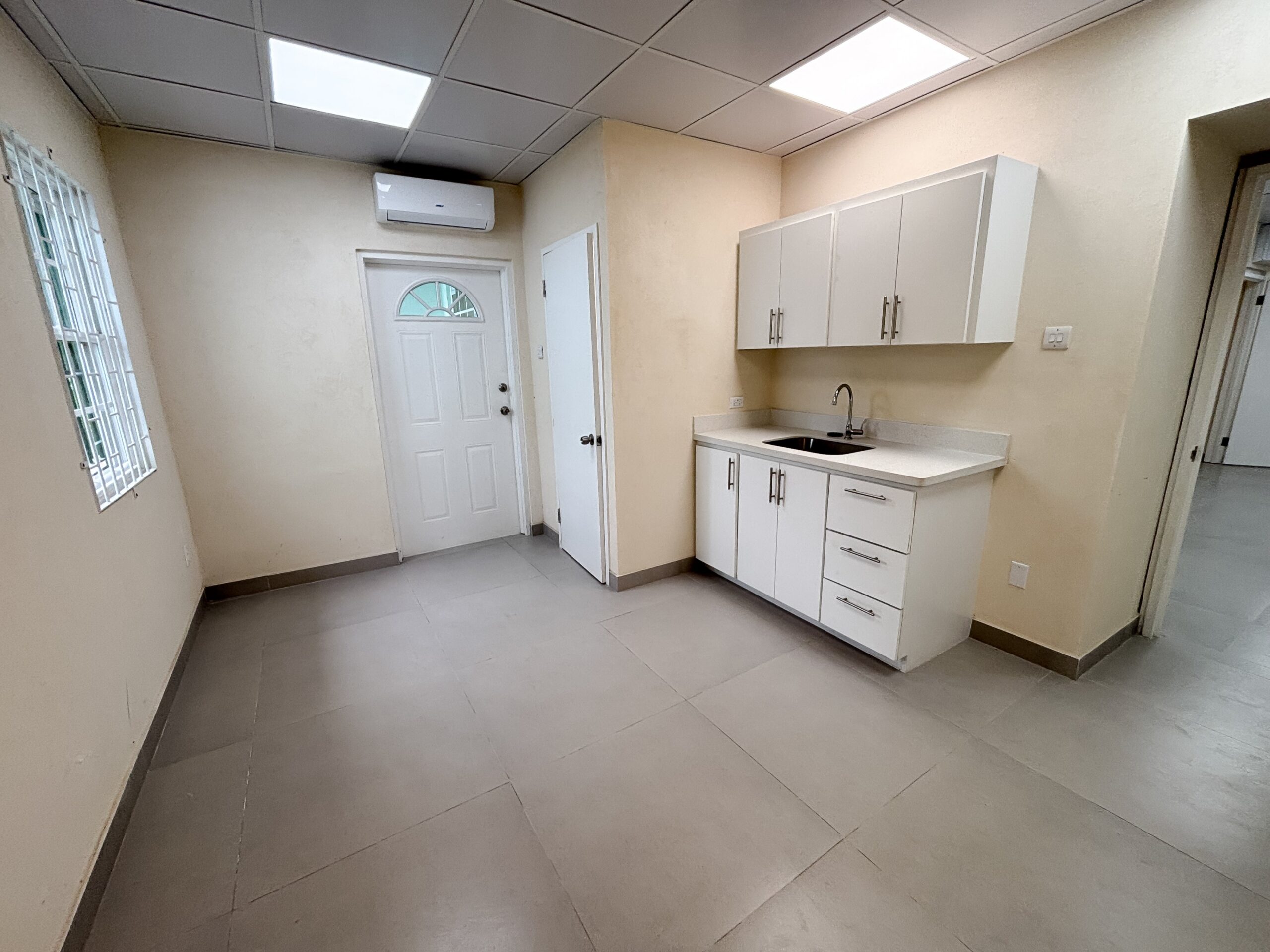 Kitchen and lunch area at Pine Medical Centre Suite 2, Belleville, St Michael