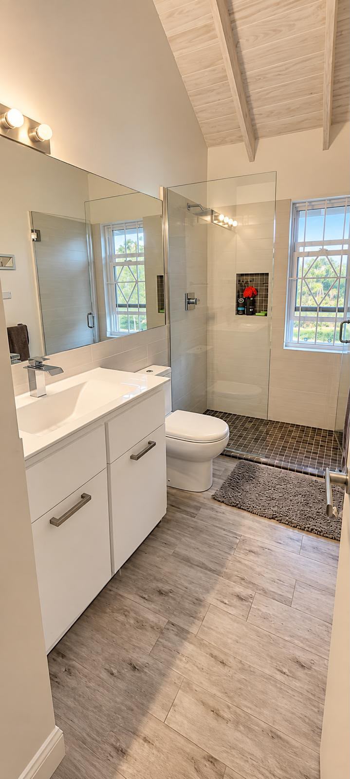 Bathroom with vanity at Morningstar, The Palms, St George