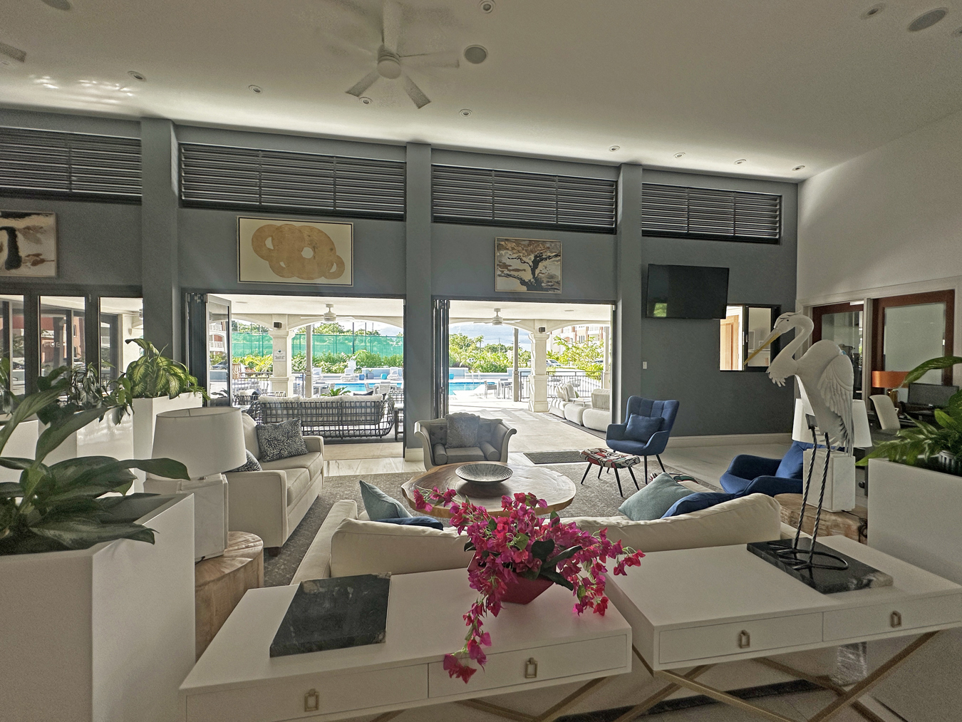 Communal clubhouse lounge at The Estates at St. George M102, St George