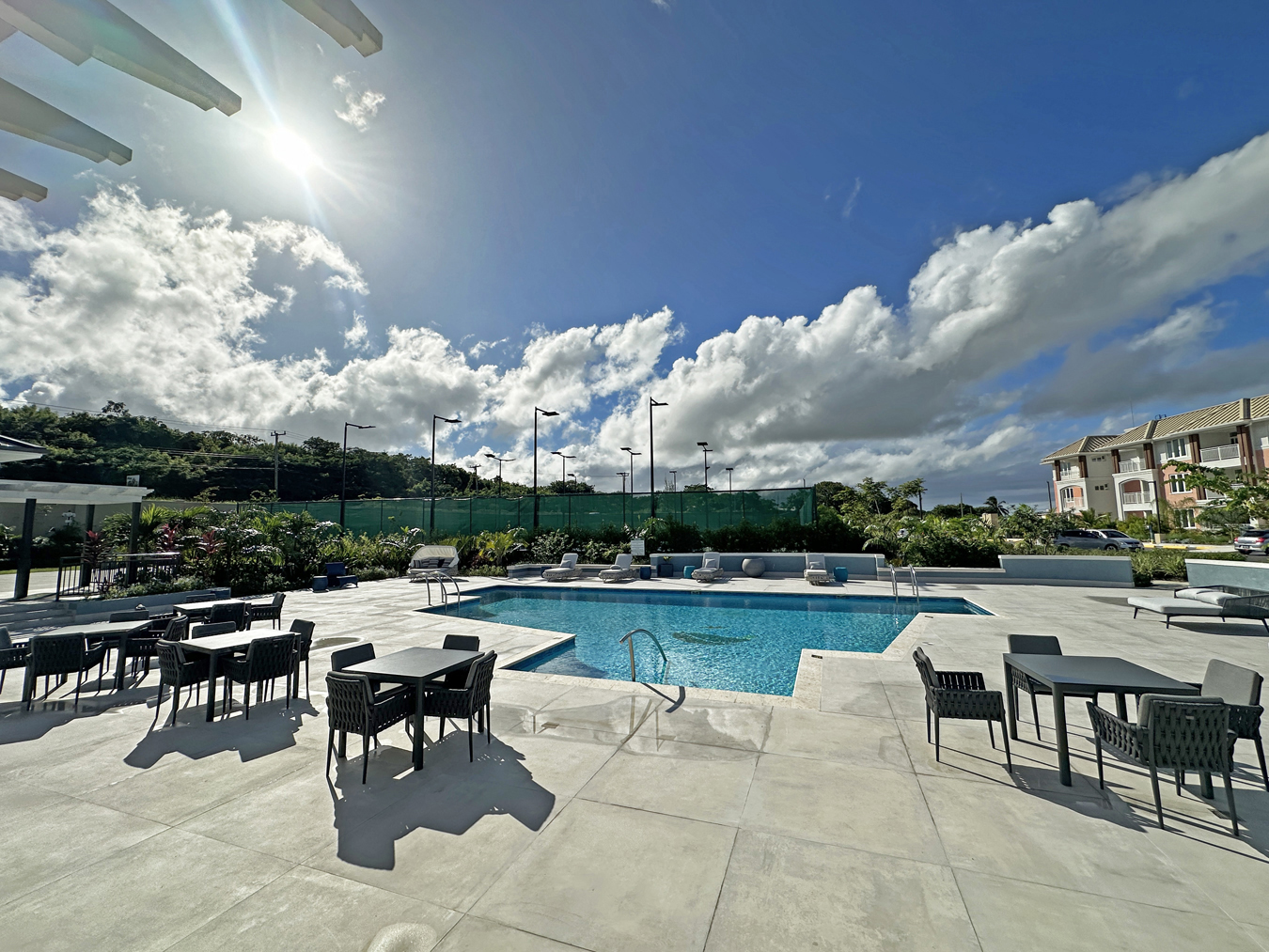 Communal swimming pool with valley views at The Estates at St. George M102, St George