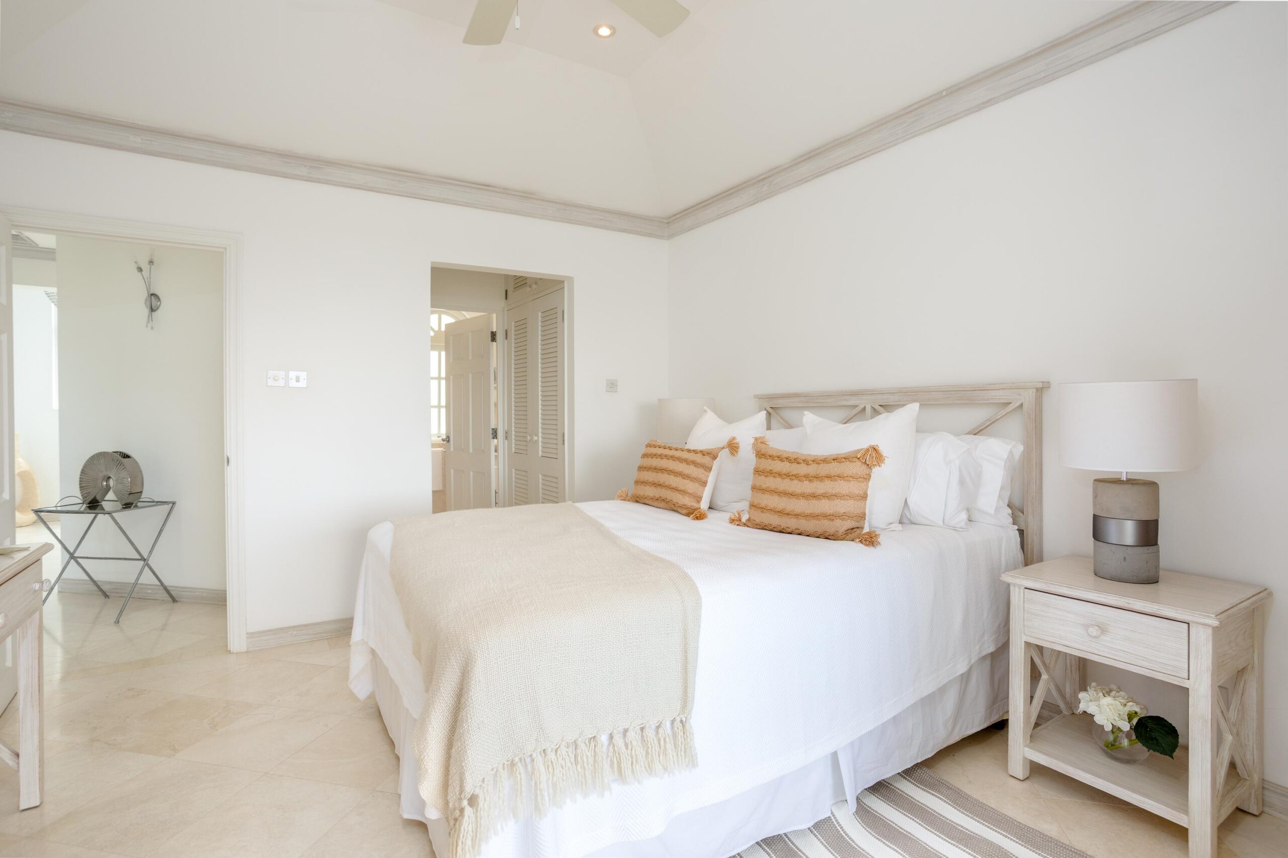 Guest bedroom at Escape 2 Tamarind Row, Sugar Hill Estate, St. James