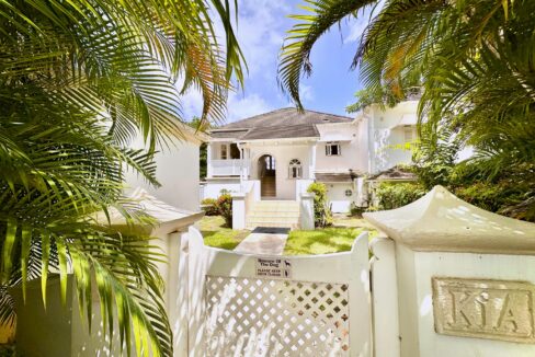 Exterior of Forest Hills 6 villa with tropical gardens, Royal Westmoreland, St. James